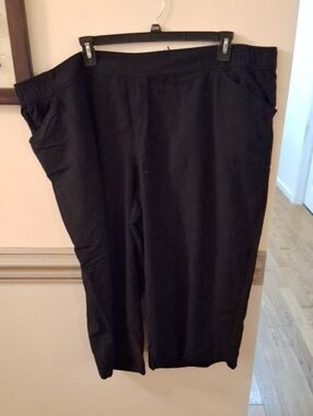 Lane Bryant Black Capris Plus Size